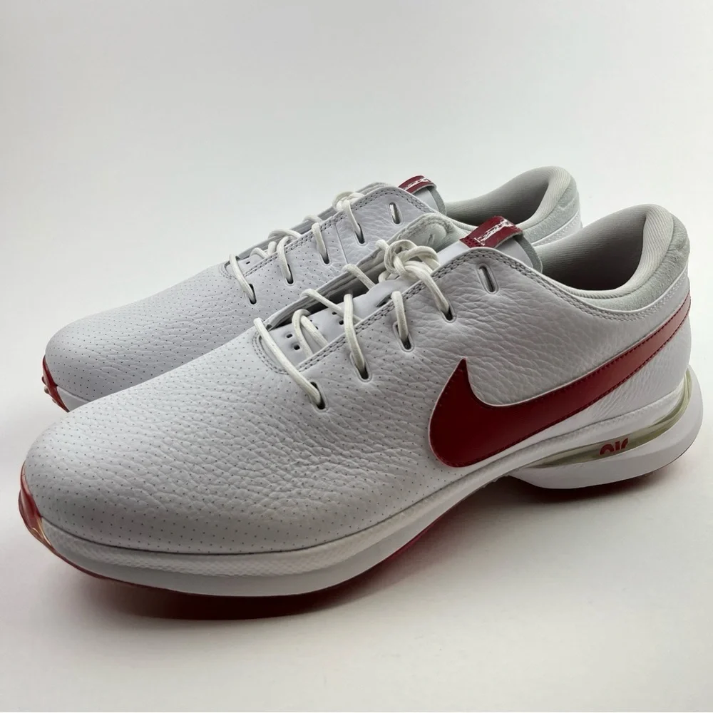 NIKE Air Zoom Victory Tour 3 Golf Shoes Mens Size 13 White Red FQ3273-100 - Picture 5 of 12